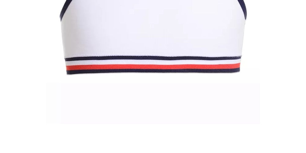 Tommy Hilfiger Little & Big Girl's Embossed Seamless Bra White Size 6-7