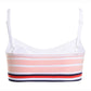 Tommy Hilfiger Little & Big Girl's Striped Seamless Bra Pink Size 12-14
