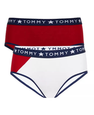 Tommy Hilfiger Little & Big Girl's 2 Pk Seamless Hipster Underwear White Size 6-7