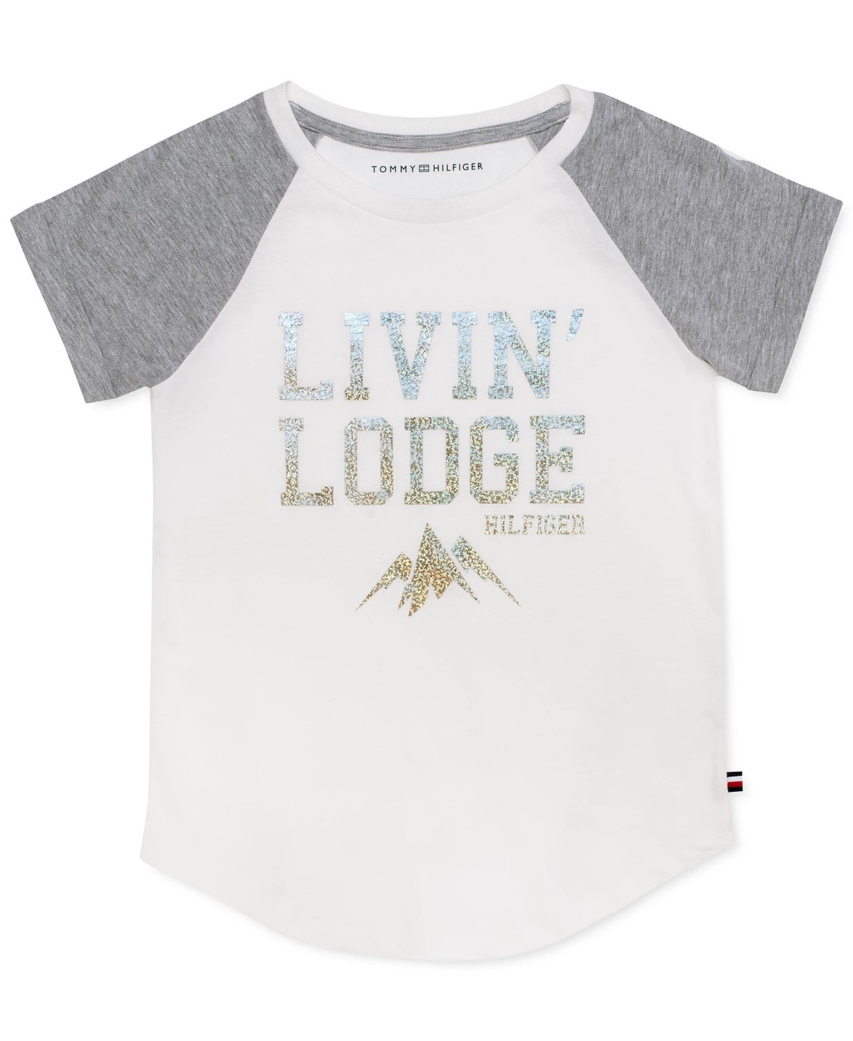 Tommy Hilfiger Toddler Girls Cotton Livin' Lodge T-Shirt White Size 3T