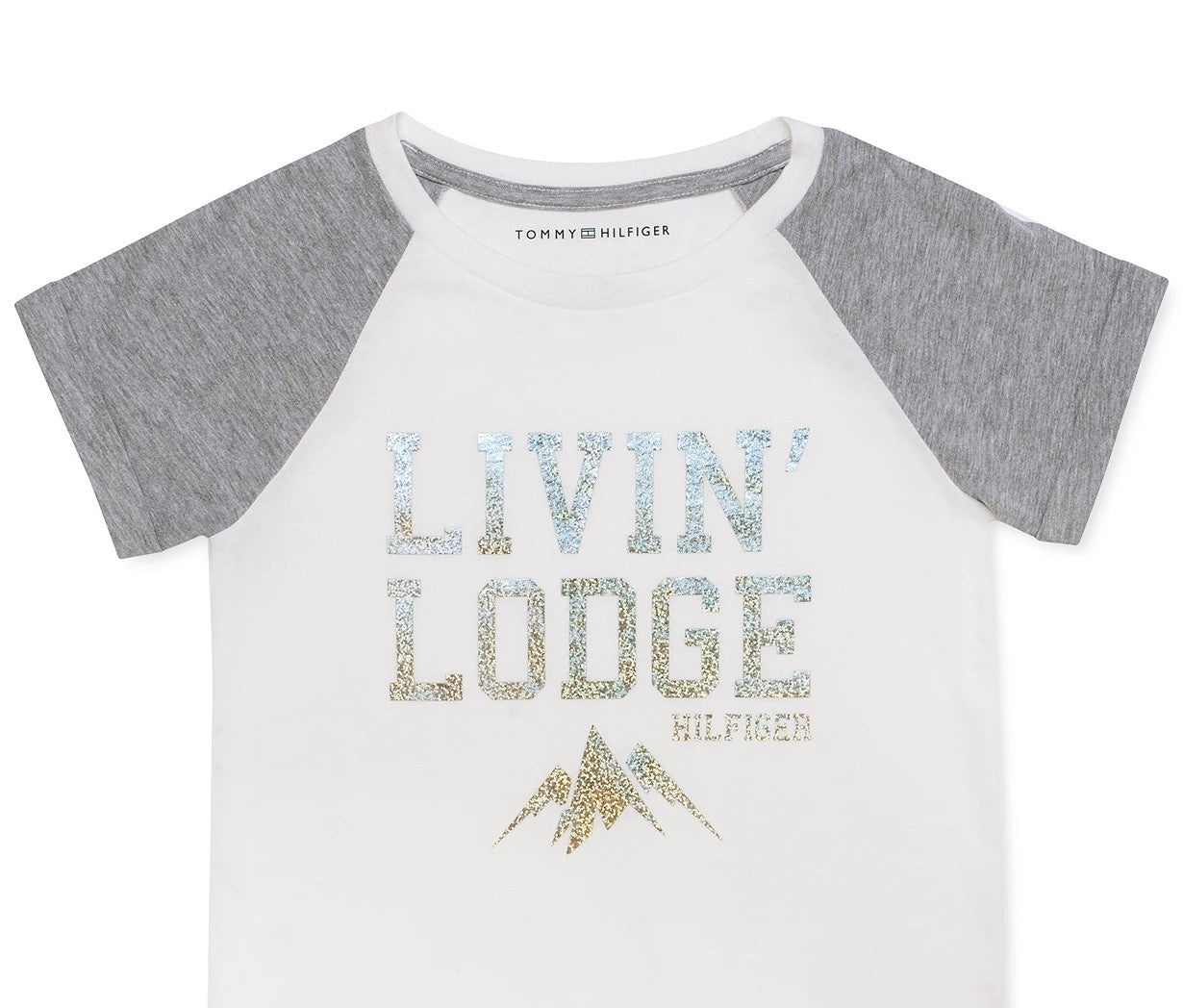 Tommy Hilfiger Toddler Girls Cotton Livin' Lodge T-Shirt White Size 3T