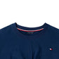 Tommy Hilfiger Little Girls Layered Look Twist Shirt Navy Size 5
