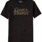 Ripple Junction Men's Game Of Thrones Men's Logo T-Shirt Black Size Medium