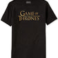 Ripple Junction Men's Game Of Thrones Men's Logo T-Shirt Black Size X-Large
