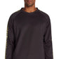 Tallia Men's Slim-Fit Stretch Paisley Sweat Shirt Black Size Small
