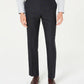 Tommy Hilfiger Men's Modern-Fit THFlex Stretch Blue/Charcoal Windowpane Plaid Suit Pants   Gray Size 34X29
