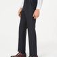 Tommy Hilfiger Men's Modern-Fit THFlex Stretch Blue/Charcoal Windowpane Plaid Suit Pants   Gray Size 34X29