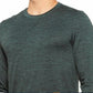 32 Degrees Men's Ultra Lux Long Sleeve Sleep T-Shirt Green Size XX-Large