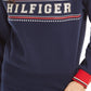 Tommy Hilfiger Women's Sport Logo Sweatshirt Navy Size XX-Large