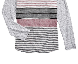 Univibe Big Boys Sean Stripe T-Shirt Red Size Large