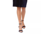 Vince Camuto Women's Strapless Velvet Dress Navy Size 10