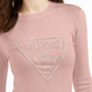 Guess Women's Naomi Sweater Pink Size Medium