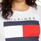 Tommy Hilfiger Women's Plus Size Cotton Logo T Shirt White Size 2X