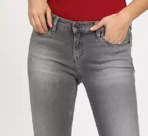 Tommy Hilfiger Women's Plus Size Skinny Jeans Dark Gray Size Small Petite