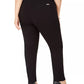 Michael Kors Women's Plus Size Skinny Pants Black Size 18W