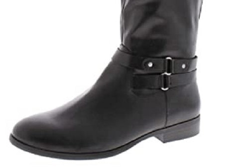 Style Co Women's Kindell Riding Boots Black Size 5.5 M