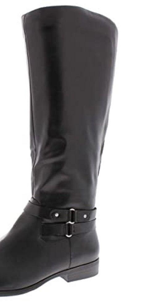 Style Co Women's Kindell Riding Boots Black Size 5.5 M