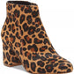 INC International Concepts Floriann Block Heel Bootie Women's Shoes Med  M