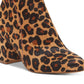 INC International Concepts Floriann Block Heel Bootie Women's Shoes Med  M