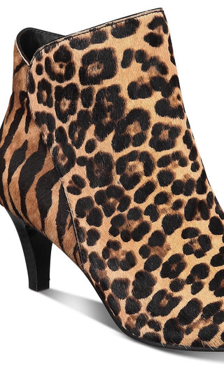 Alfani Women's Harpper Kitten-Heel Booties  Shoes Brown Size 8.5 M