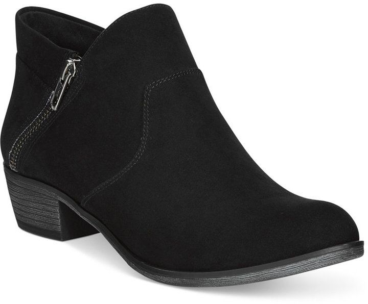 American Rag Abby Ankle Booties Women's Shoes Black Size 7.5 W