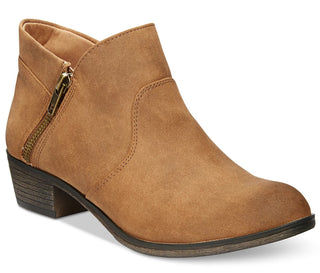 American Rag Women's Abby Ankle Booties  Women's Shoes Dark Brown Size 6.5 M