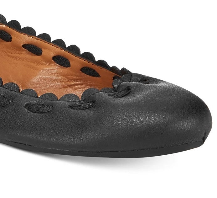 Style & Co Women's  Barbbee Threaded Flats Black Size 8.5 M