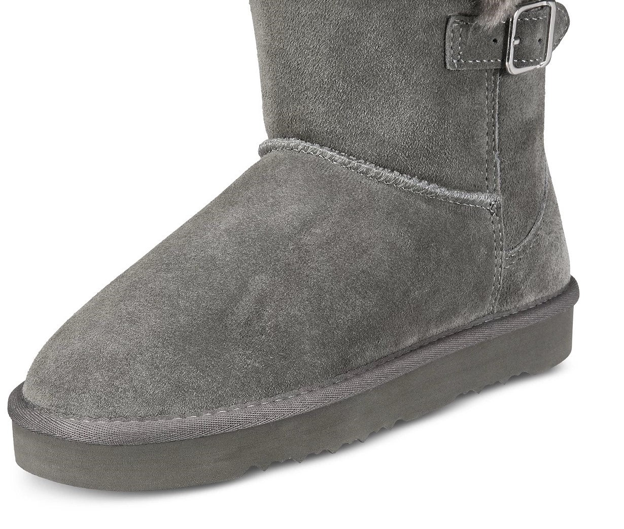 Style & Co Women's Tiny 2 Winter Booties Grey Size 6 M