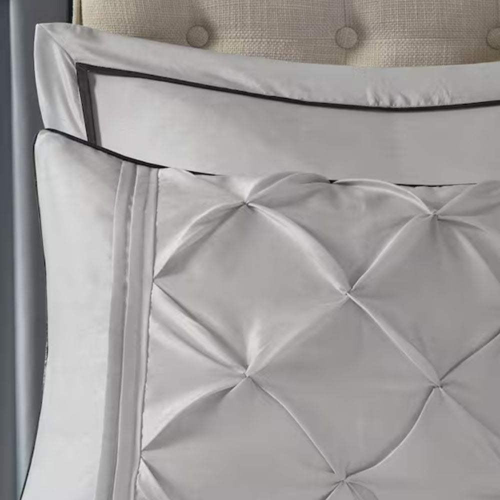 Madison Park Essentials Joella Faux Silk Comforter Set King Size