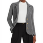 C by Bloomingdale's Cashmere Notch Lapel Cashmere Blazer Black Size S