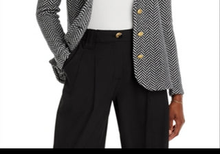 C by Bloomingdale's Cashmere Notch Lapel Cashmere Blazer Black Size S