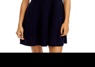 C by Bloomingdale's Cashmere Short Cashmere Dress Navy