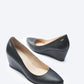 Verona Leather Wedges