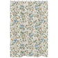 Vintage Floral Blue Yellow Bath Fabric Shower Curtain Green Gold Orange Taupe Beige White Shabby Chic Boho Bohemian Farmhouse