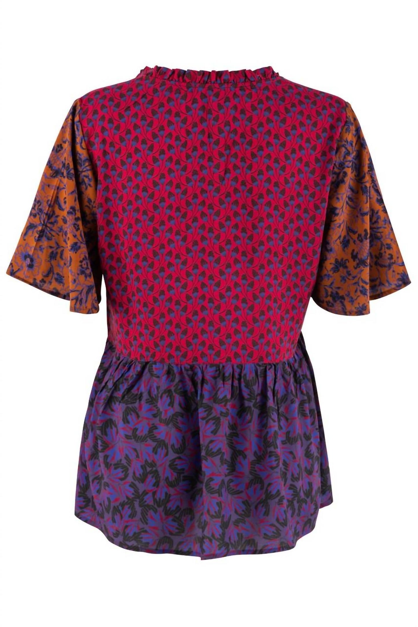 Johnny Was - PAULINE RUFFLE BLOUSE