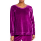 Wilt Velour Raglan Sweatshirt Pink
