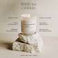 Christmas Soy Candle - White Jar - 11 oz