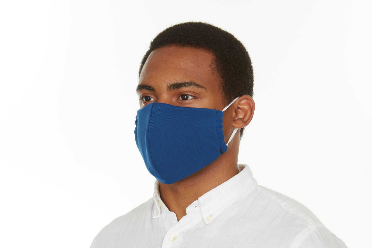 6-Pack: Men's Reusable Machine Washable Masks Mystery (3 Solid + 3 Prints)