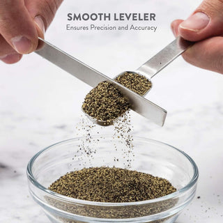 Premium Stainless Steel Measuring Spoons - 7-Piece Set