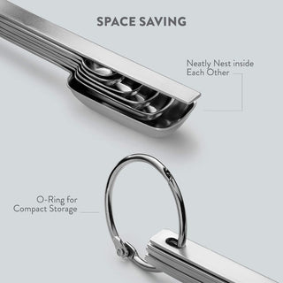 Premium Stainless Steel Measuring Spoons - 7-Piece Set