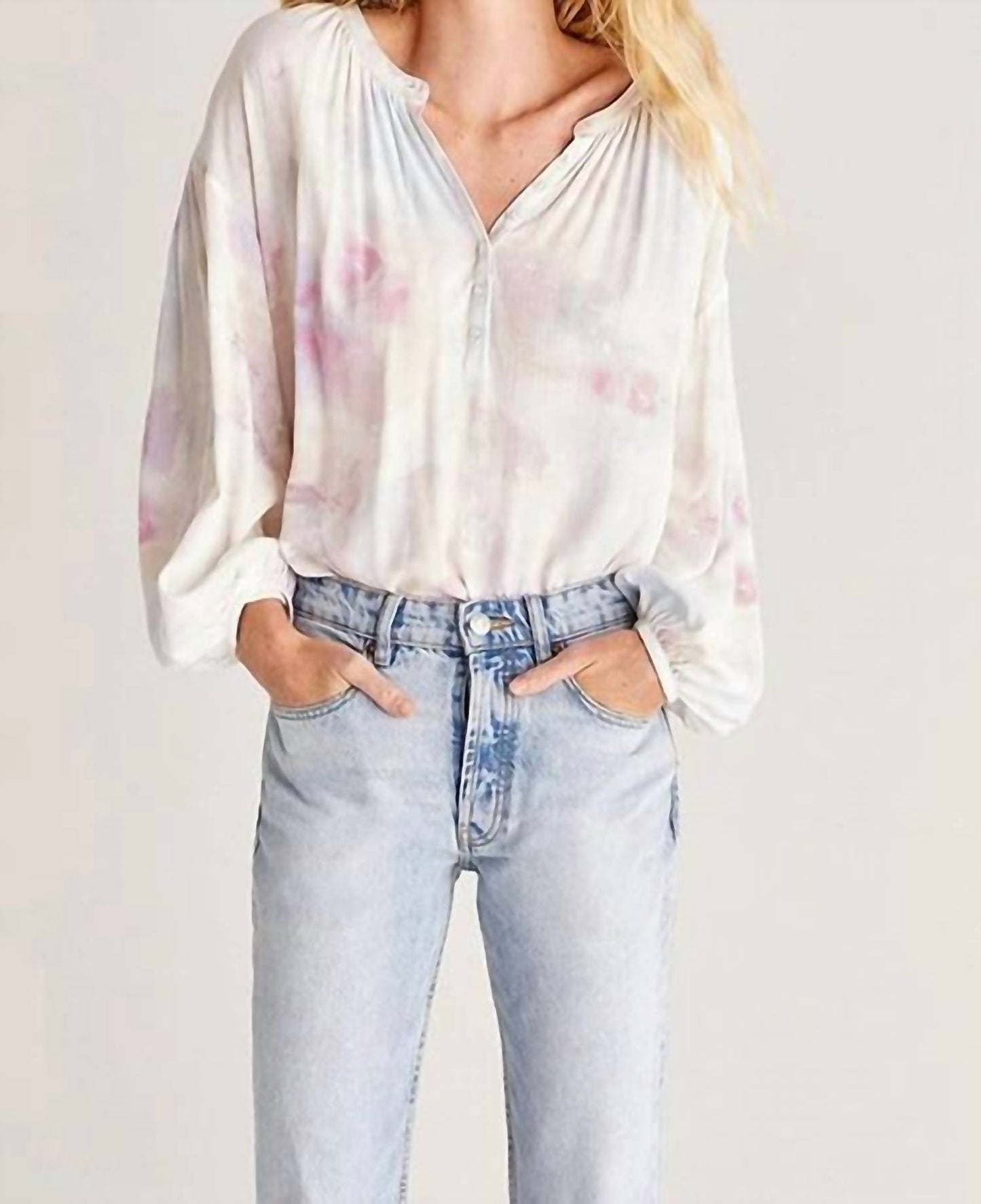 Z Supply - BAYFRONT WATERCOLOR WOVEN TOP