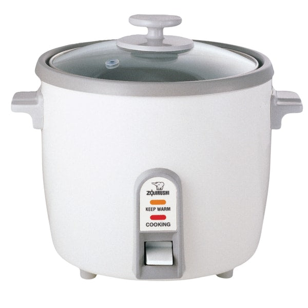 Zojirushi White Rice Cooker Steamer 3 6 and 10 Cups