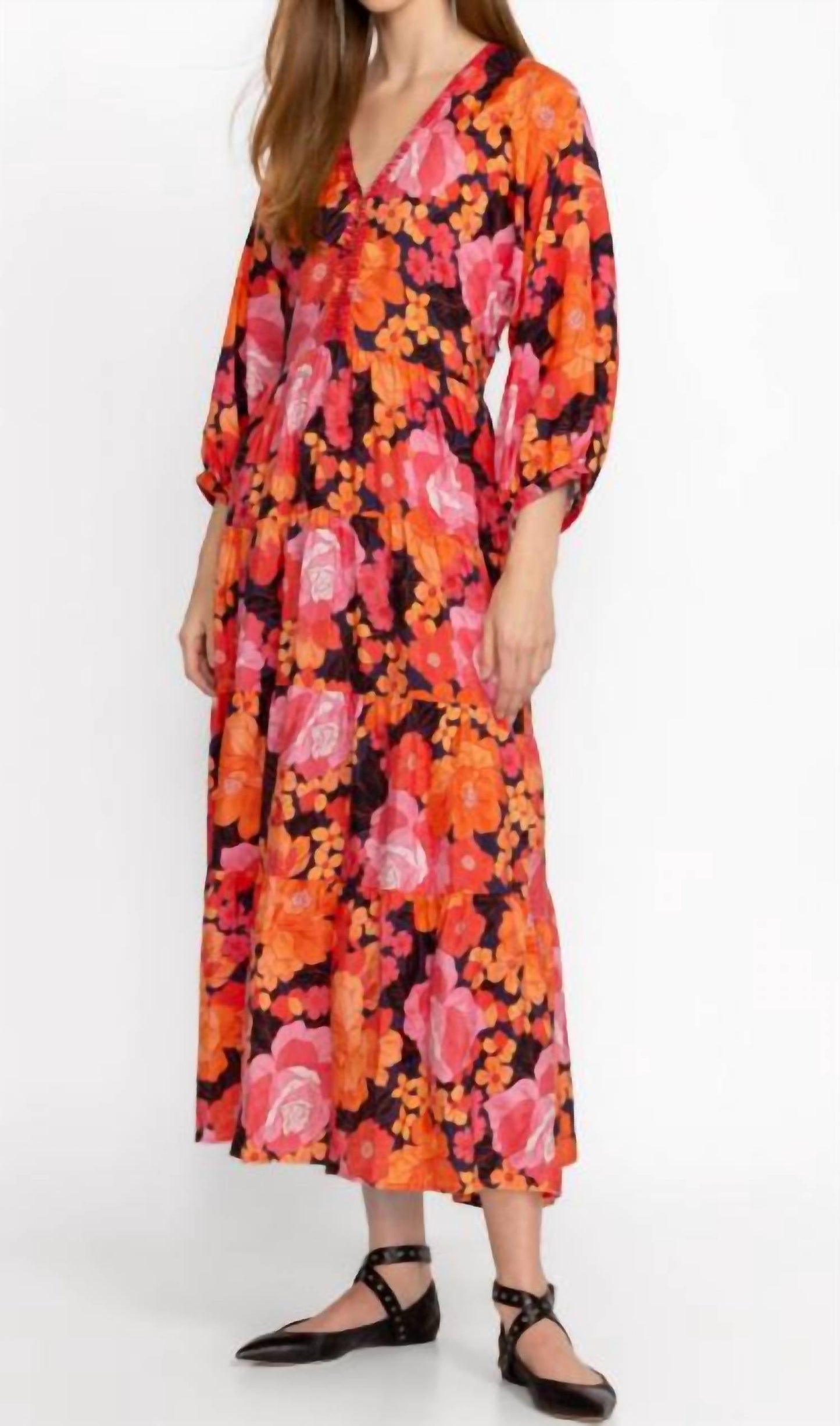 Johnny Was - Becca Dolman Tiered Dress (slip)