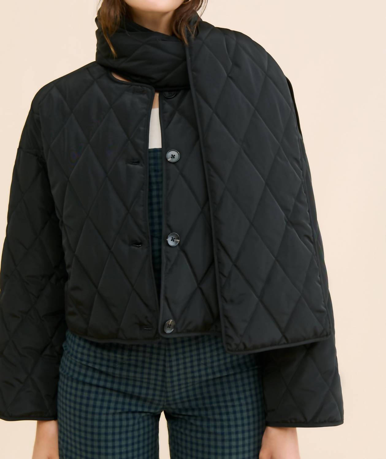 Steve Madden - Diarine Scarf Puffer Jacket