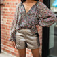 Buddylove - Harvest Flowers Long Sleeve Blouse