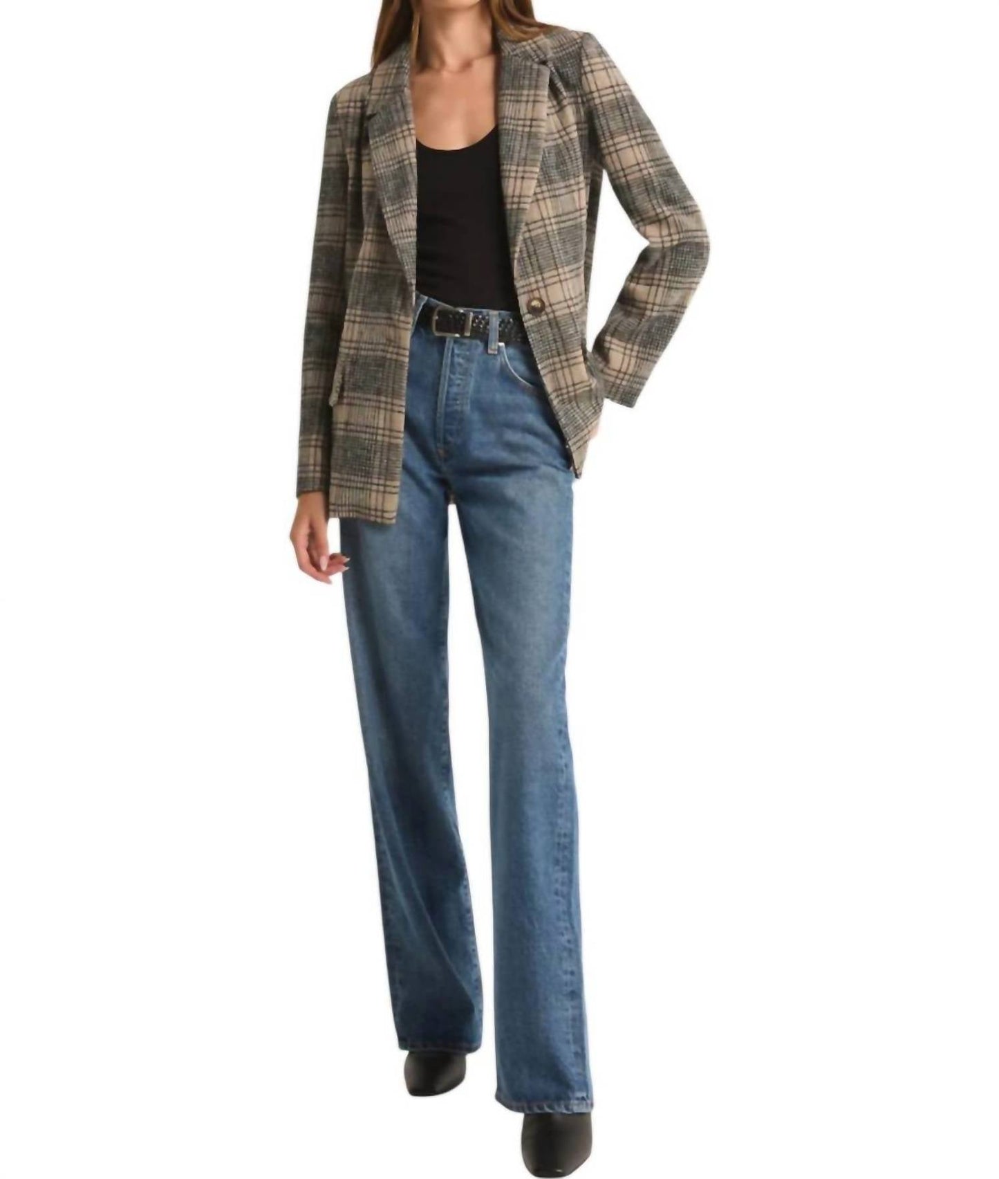 Z Supply - Kingston Relaxed Plaid Blazer