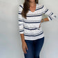 Stitchdrop - Zipline Stripe Sweater