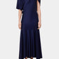 Rabanne - Asymmetrical Draped Midi Dress