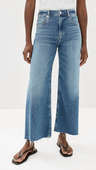 Citizens Of Humanity - Lyra Crop Wide Leg Jeans
