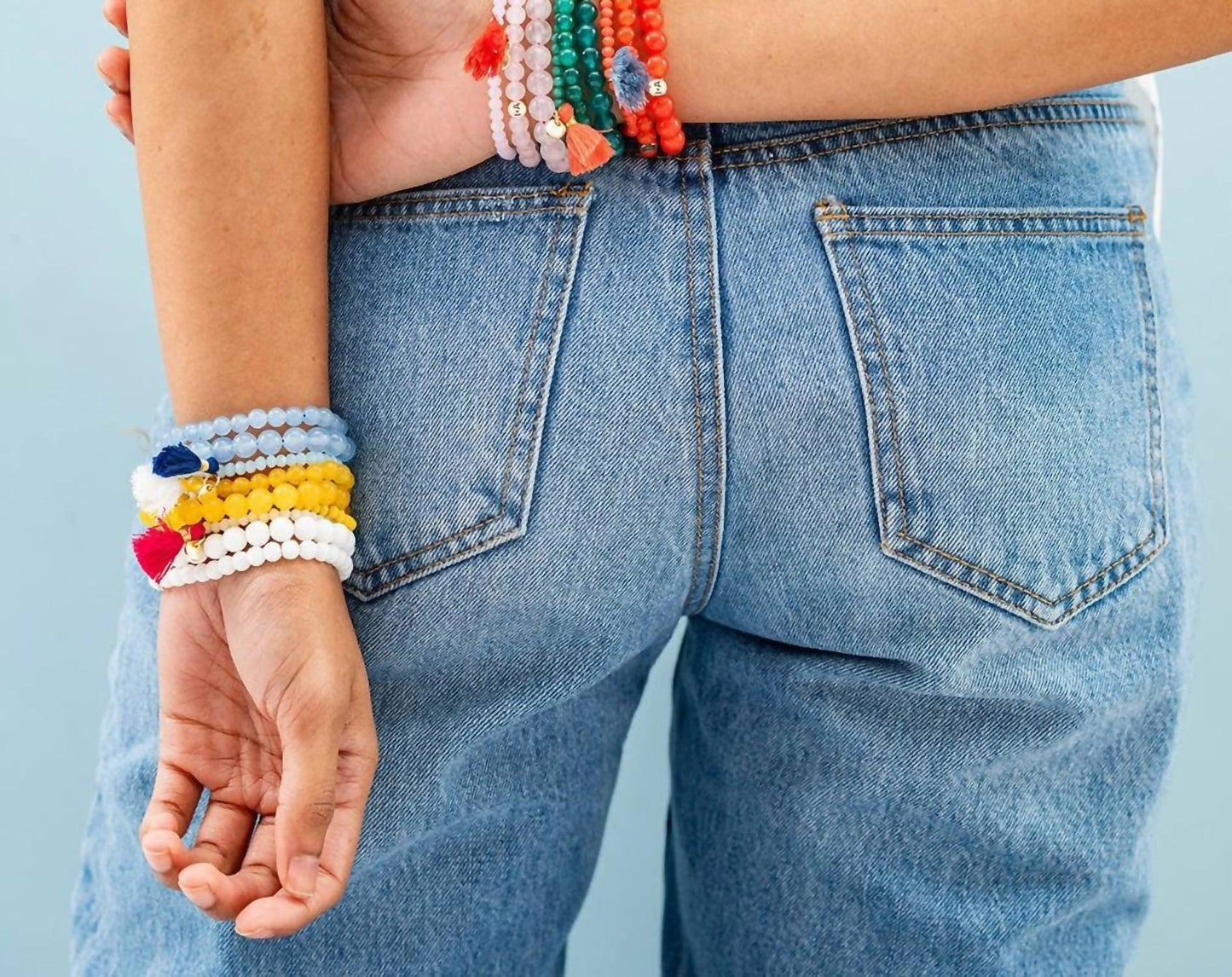 Ink+Alloy - Women's Addison Glass And Crystal Bracelets